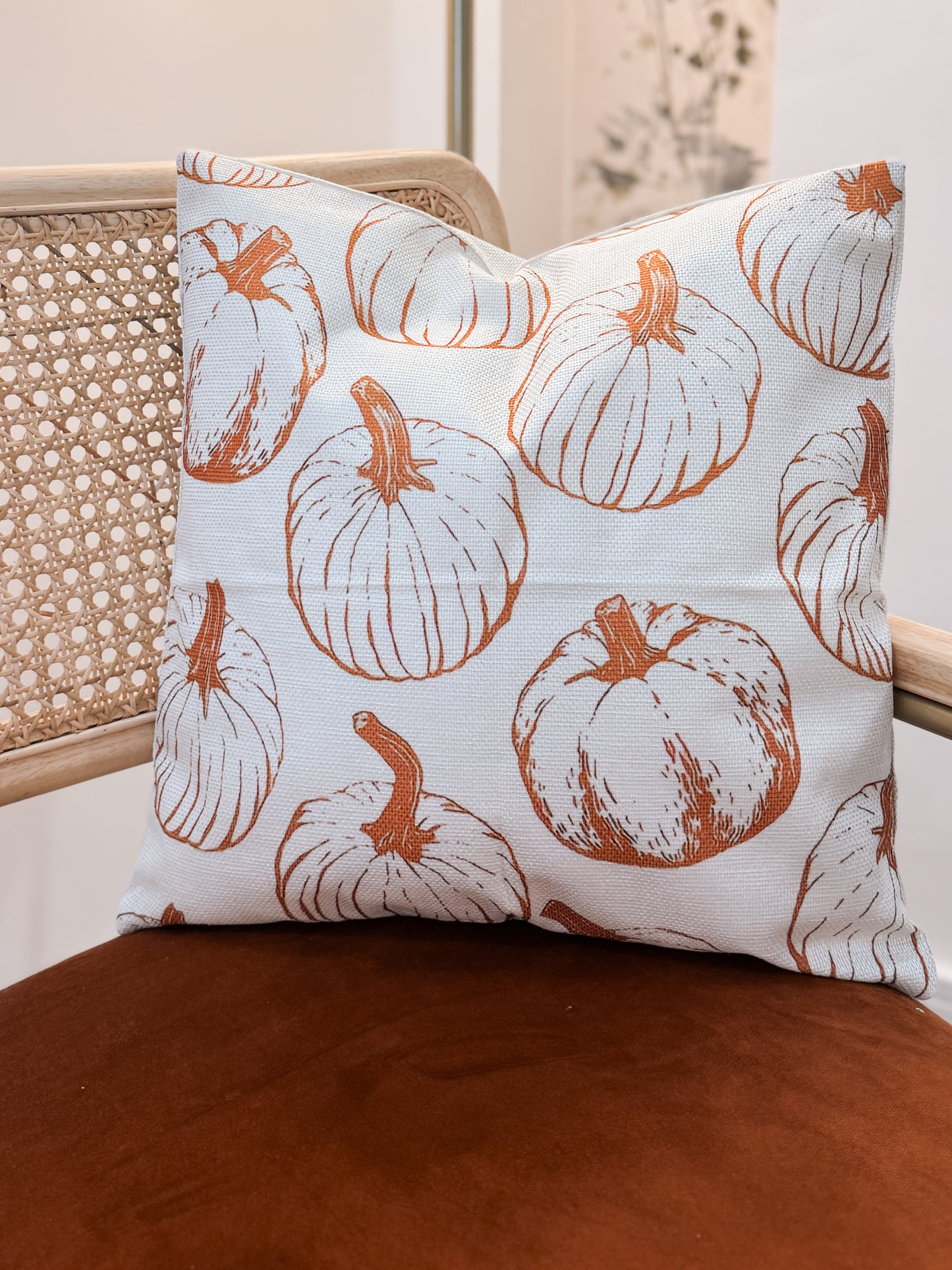 Autumn Pumpkin Cushion