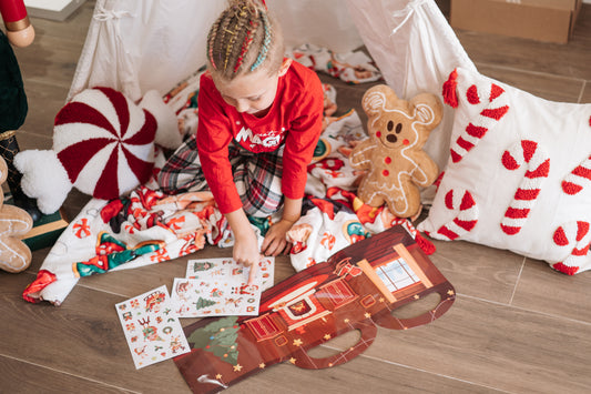 Jolly Stickers Christmas Activity Book – Over 50 Stickers!