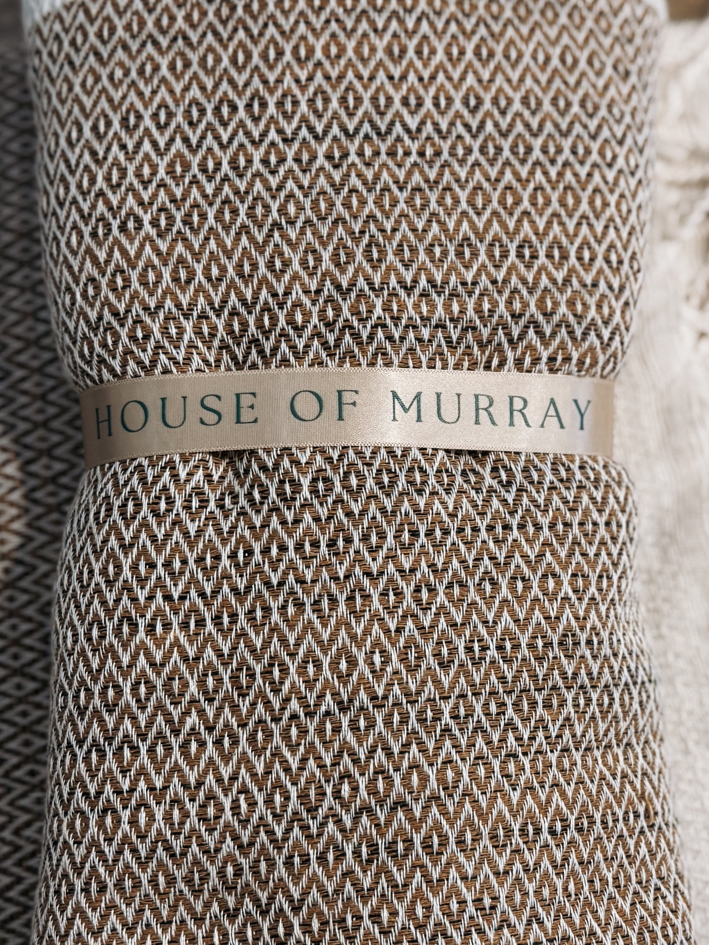 Woven Diamond Throw