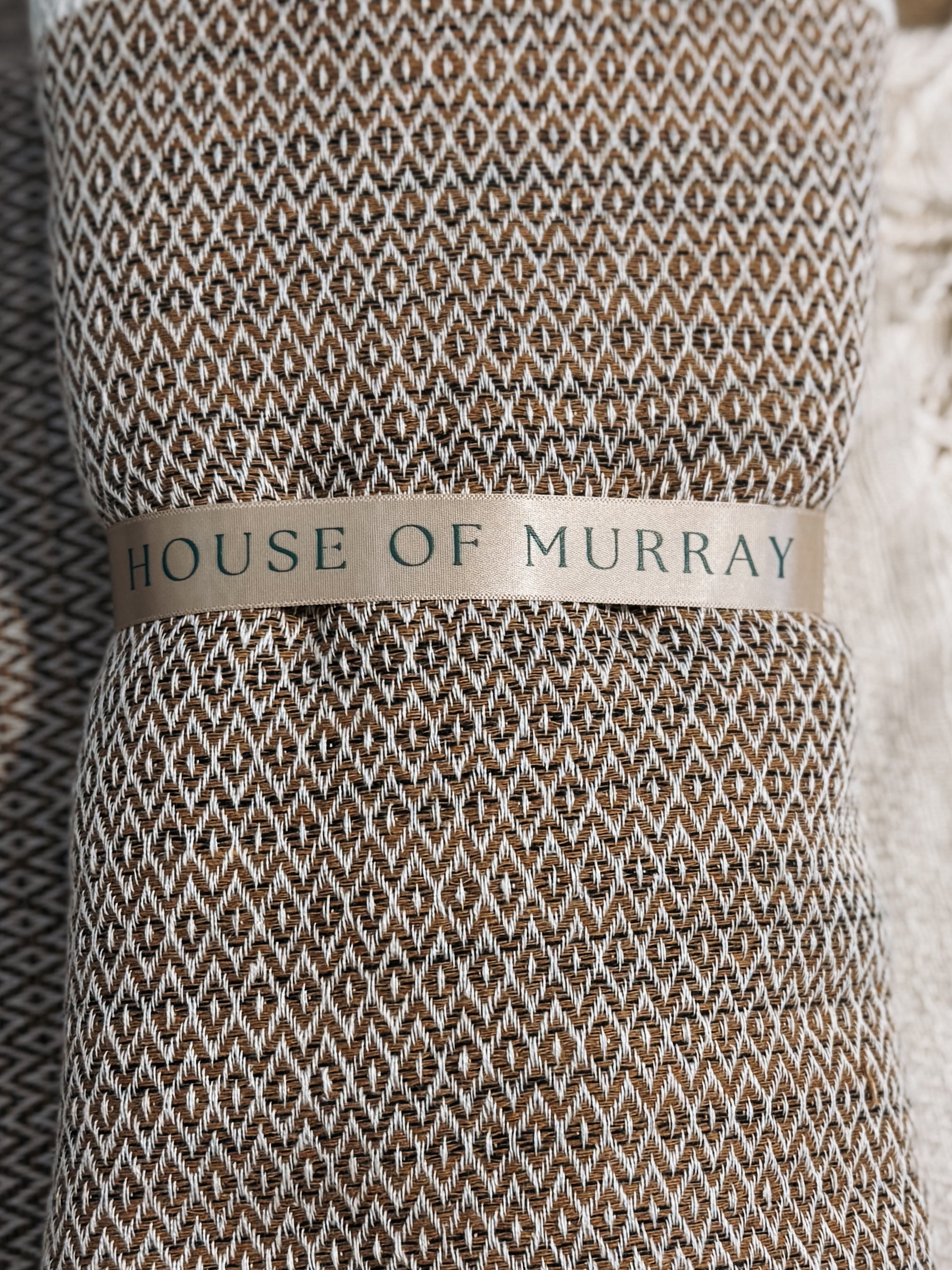 Woven Diamond Throw
