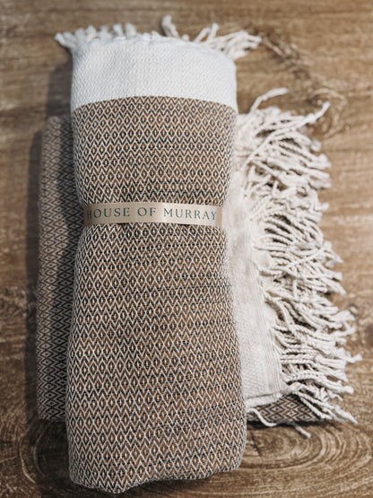 Woven Diamond Throw