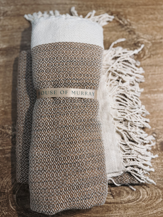 Woven Diamond Throw