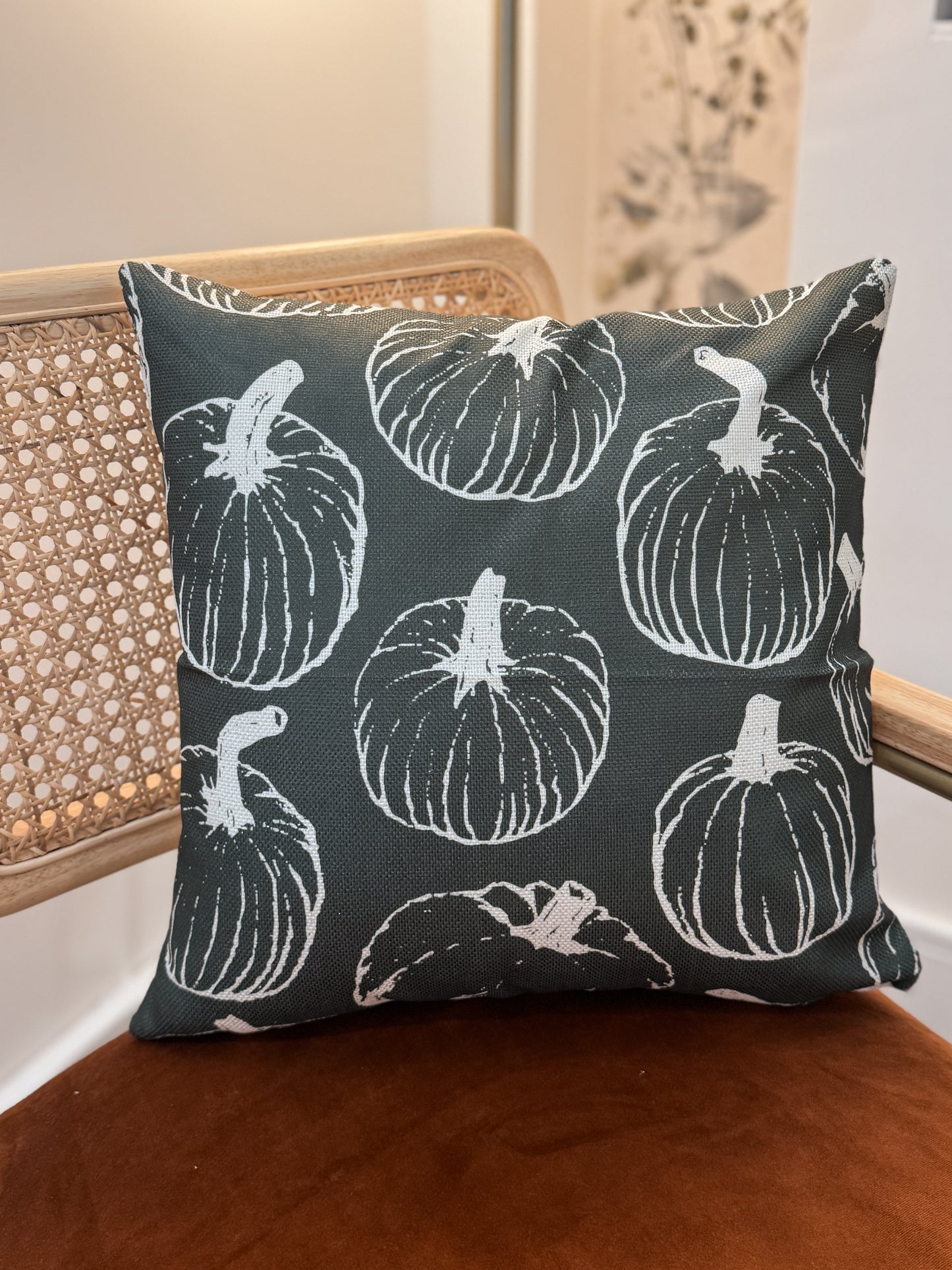 Autumn Pumpkin Cushion