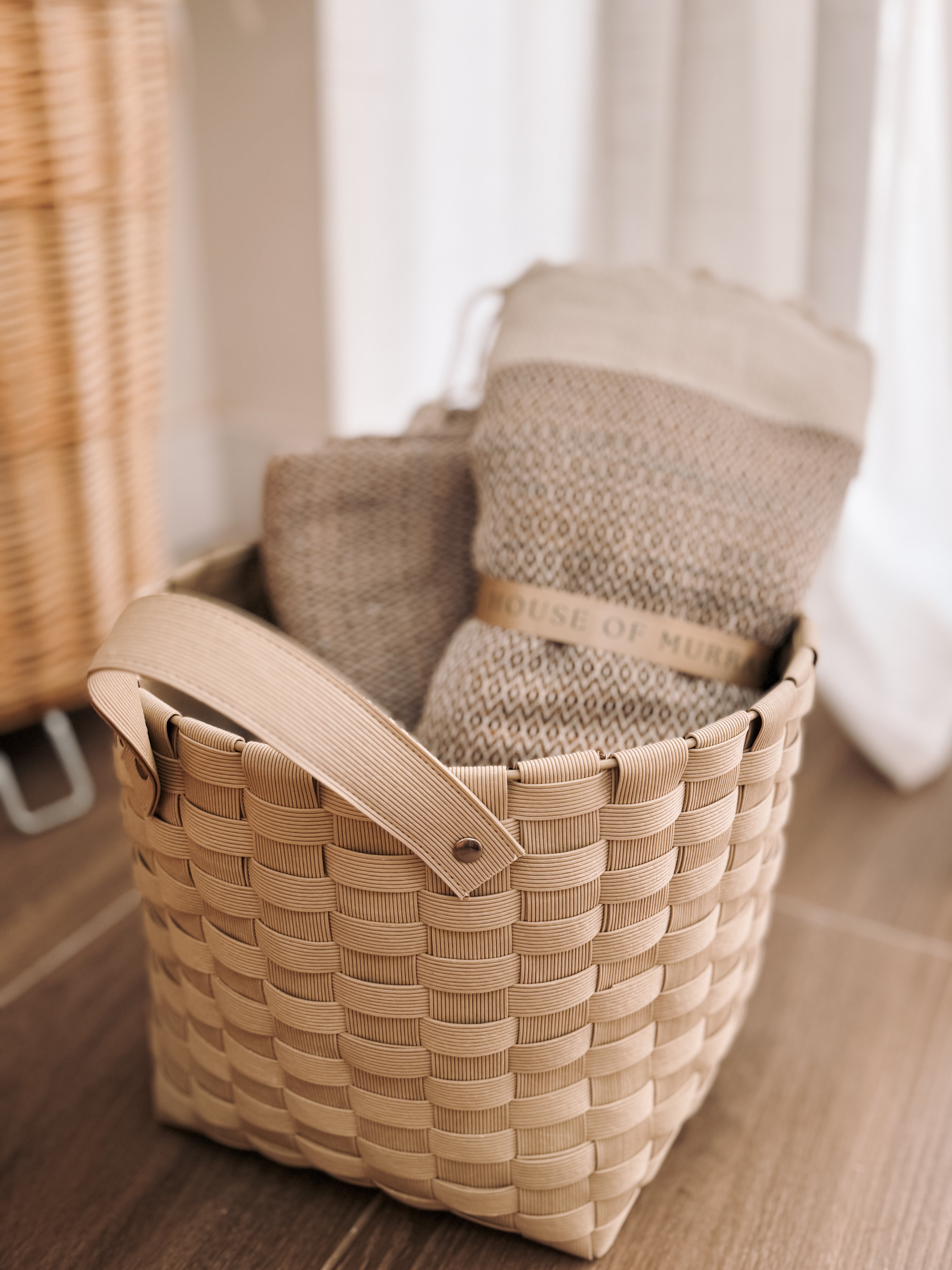 Woven Diamond Throw