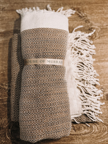 Woven Diamond Throw