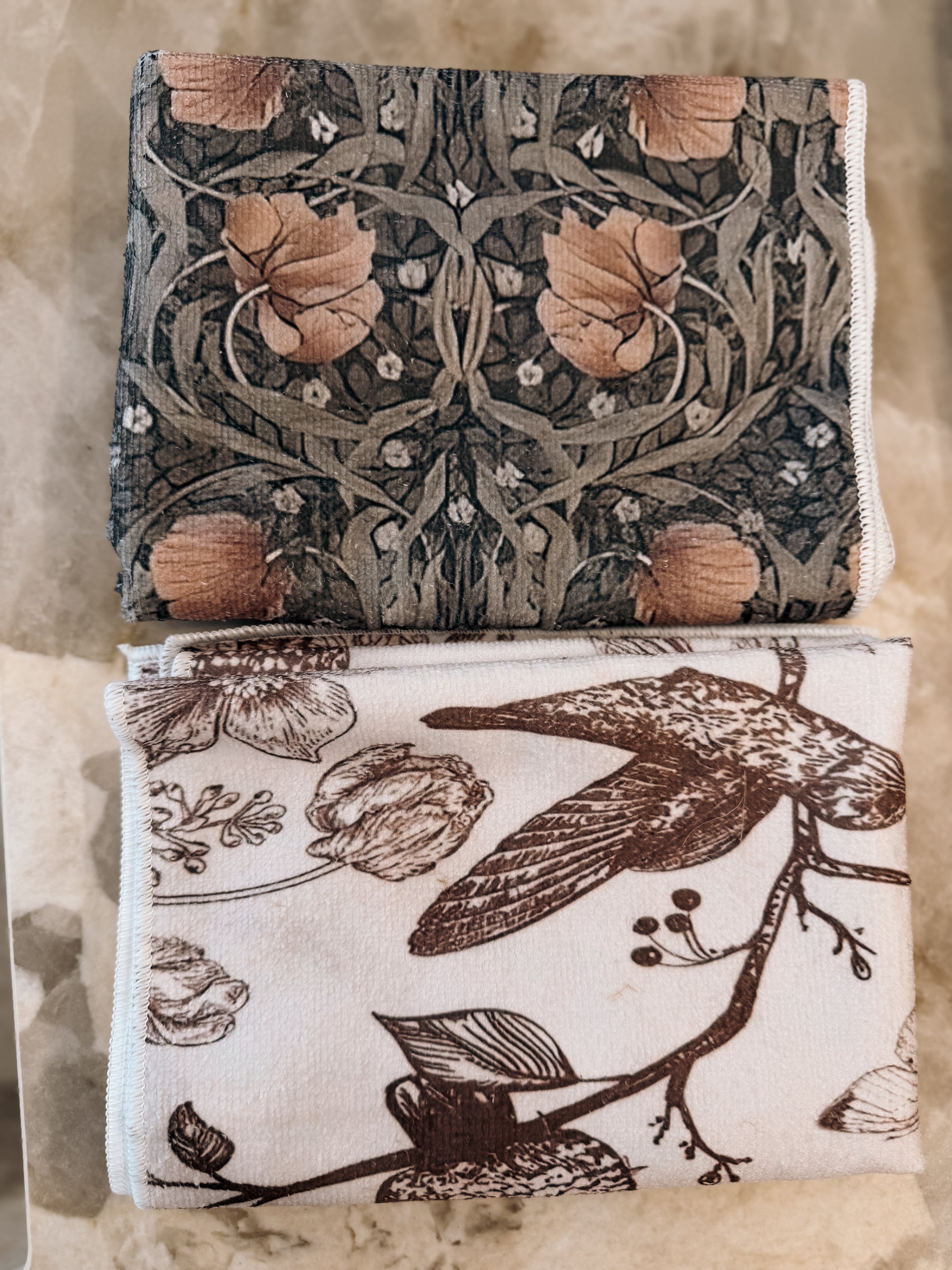 Pack of 2 Tea Towels | Botanical & Woodland Print