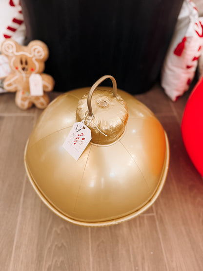 Giant Inflatable Gold Bauble