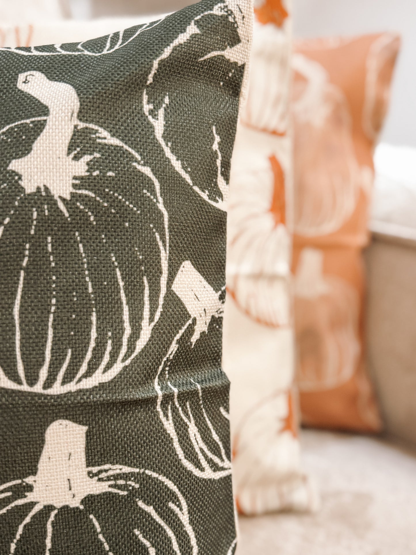 Autumn Pumpkin Cushion