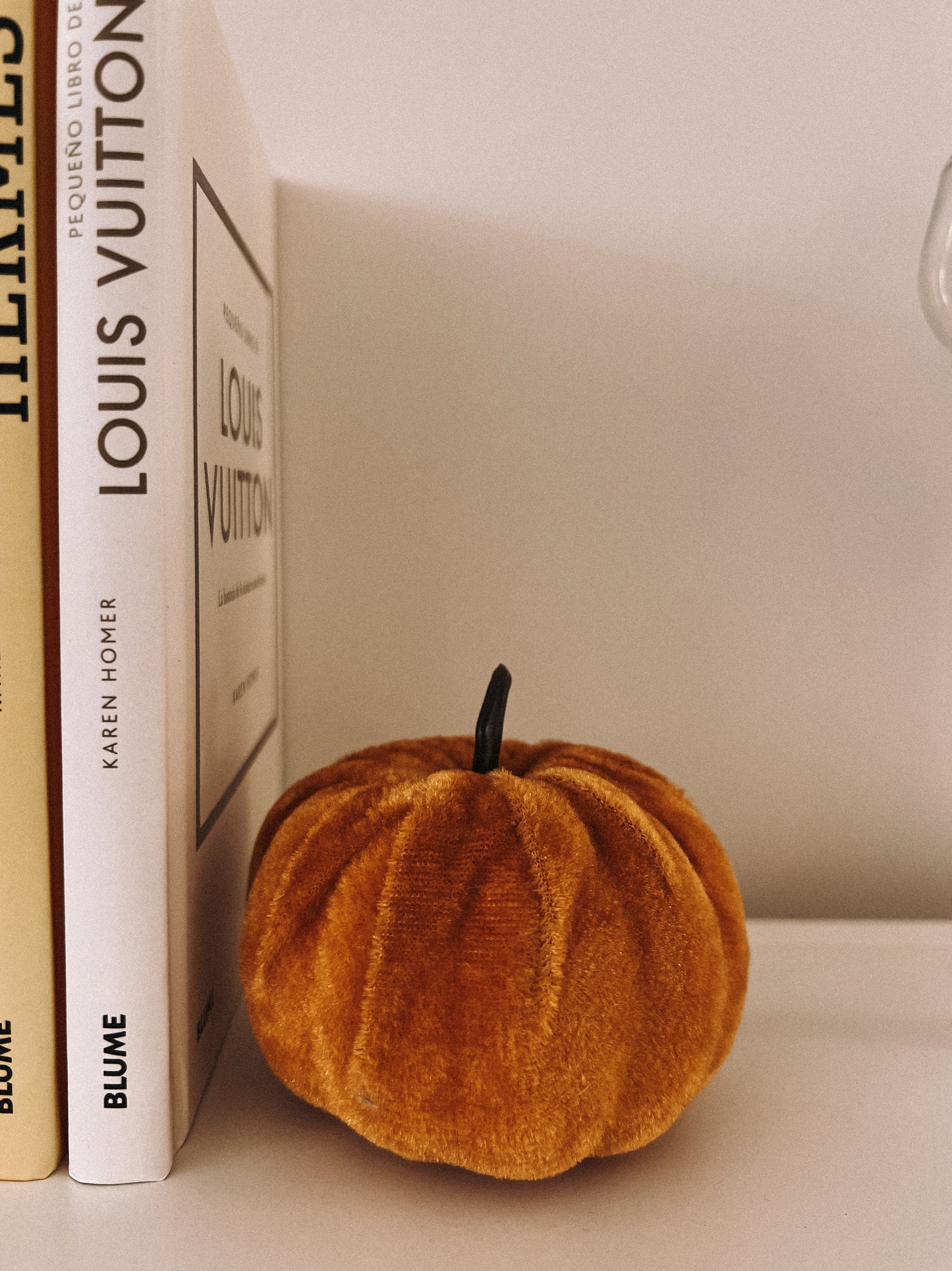 Velvet Pumpkin Set