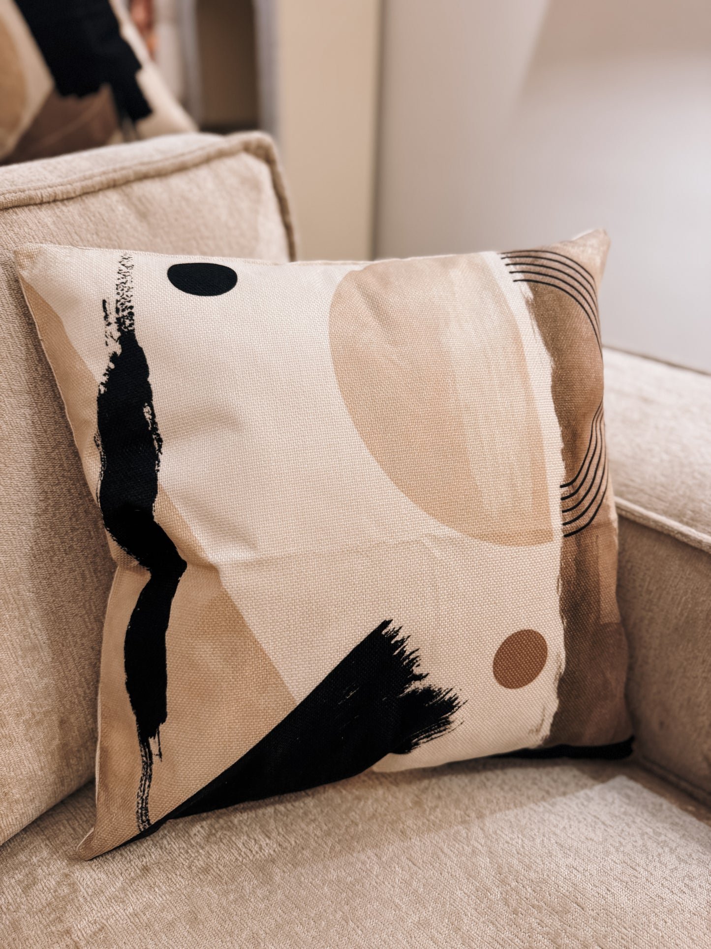 Abstract Geo Cushion