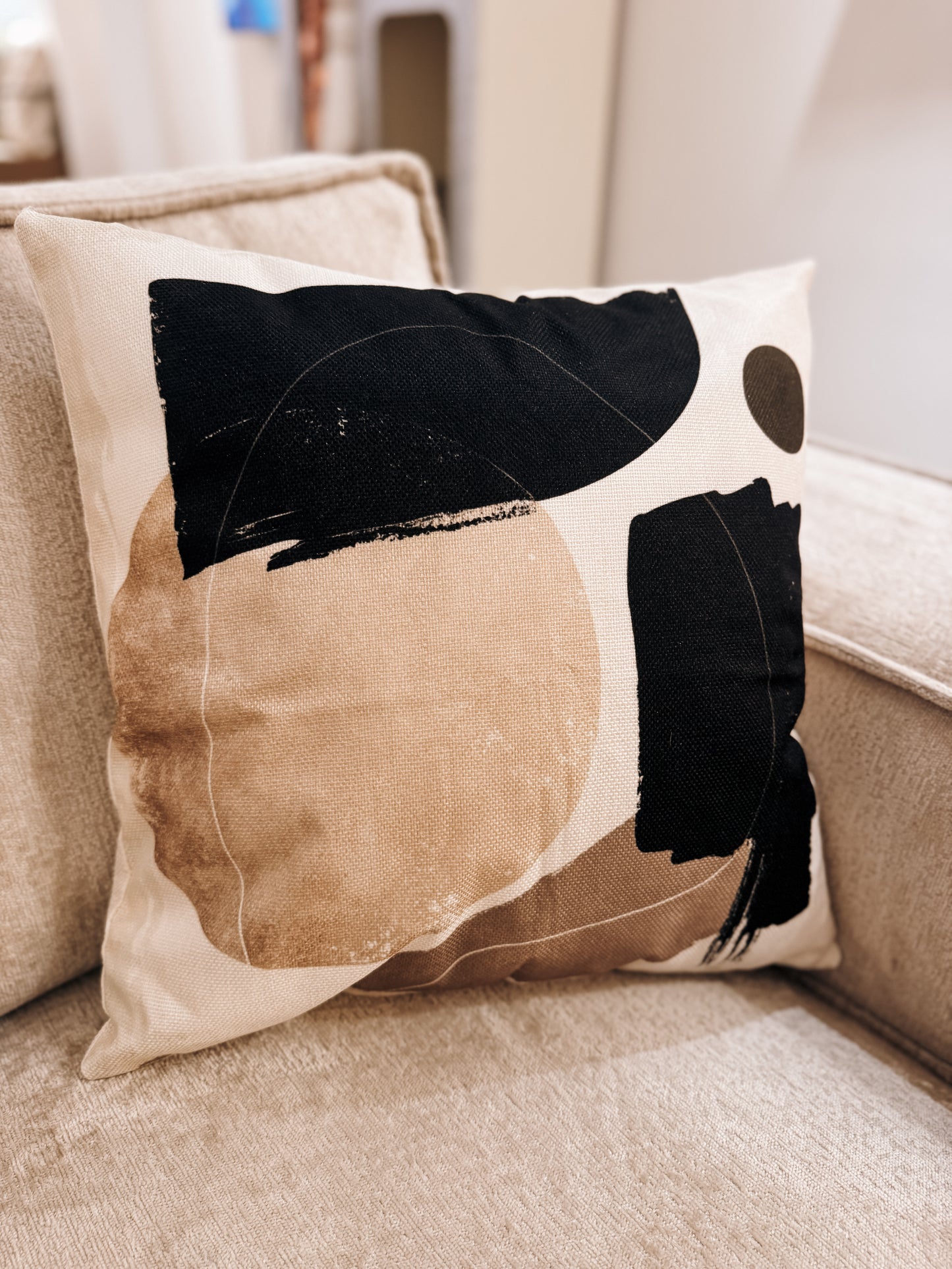 Abstract Geo Cushion
