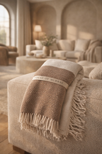 Woven Diamond Throw