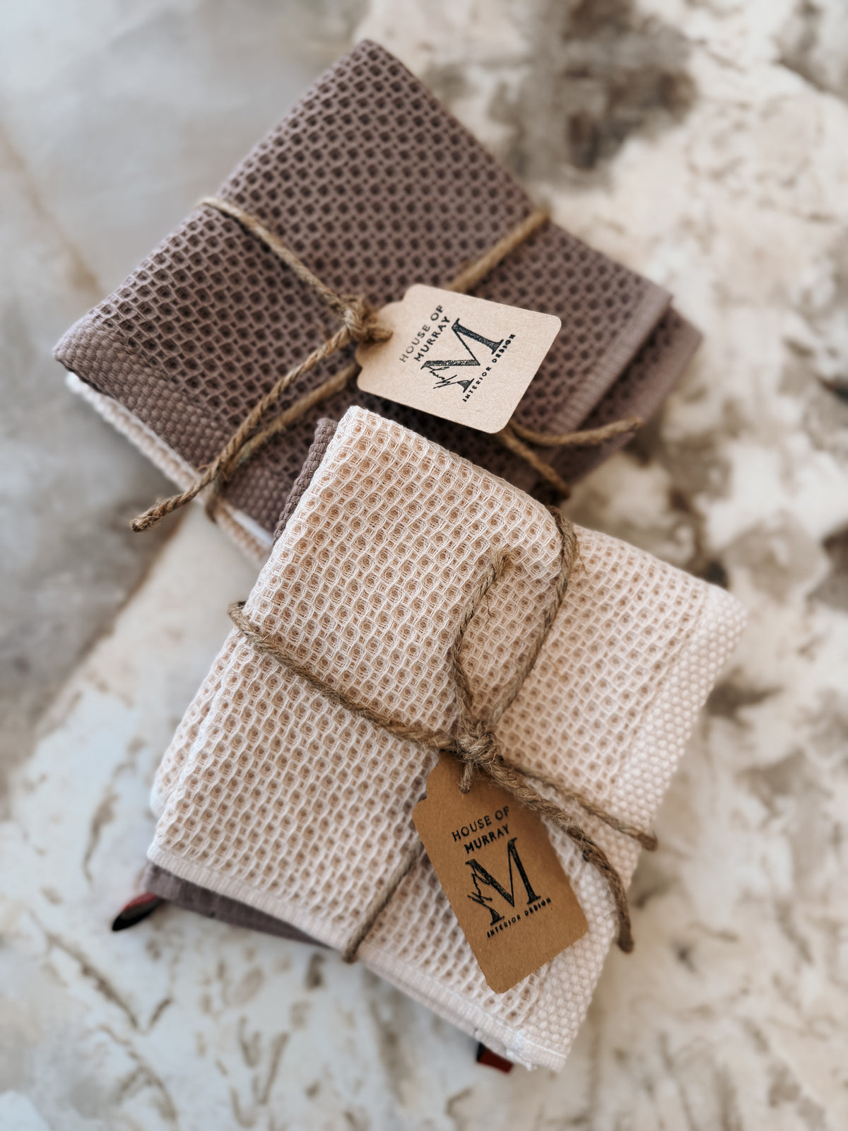 House of Murray Waffle Cleaning Cloths (Set of 2