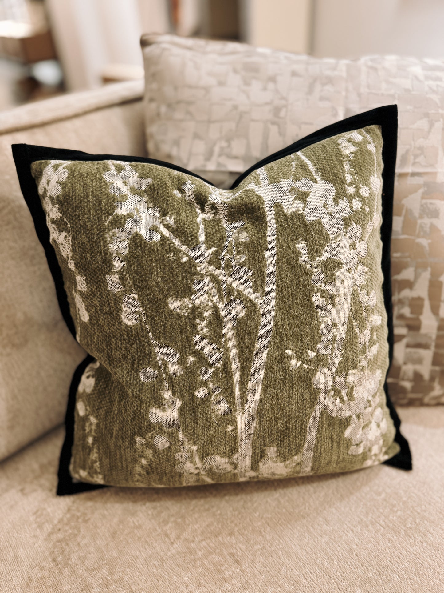 Botanical Weave Cushion