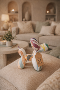 Marbled Balloon Dog Sculpture