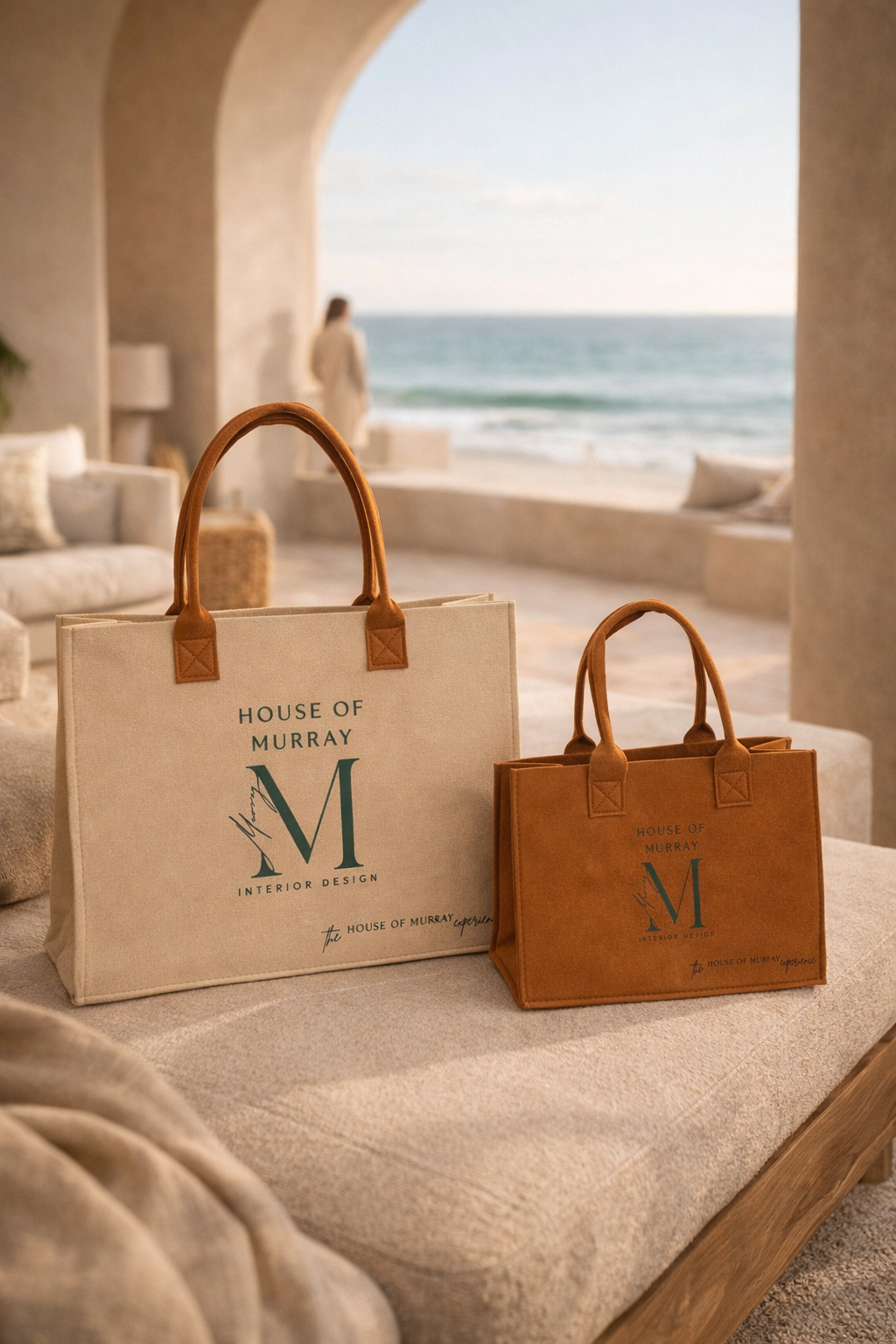 House of Murray Felt Tote Bags